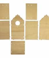 Vogelhuisje om zelf te decoreren